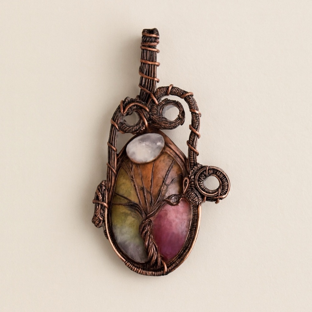 Handcrafted Wire Wrapped Pendant